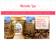 Tablet Screenshot of michellelao.com